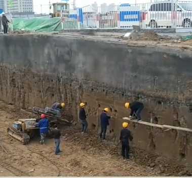 信阳淮滨县土钉墙支护