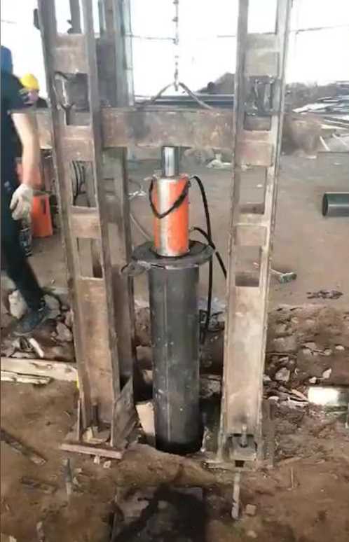 信阳淮滨县钢管桩加固